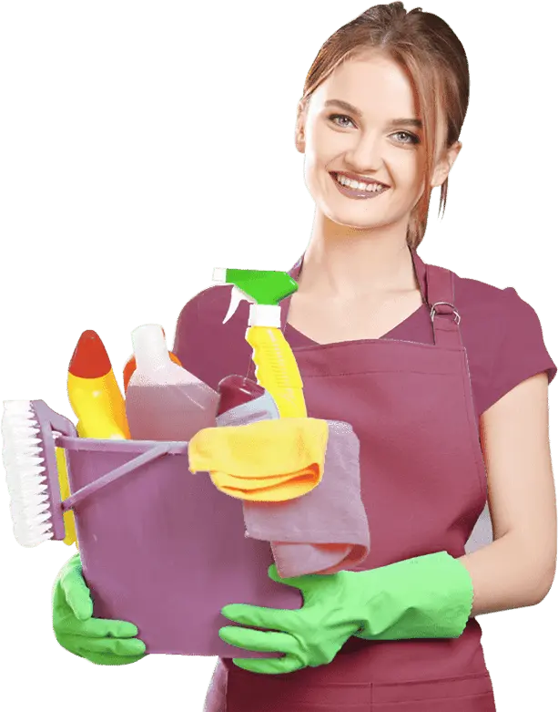 cleaner working